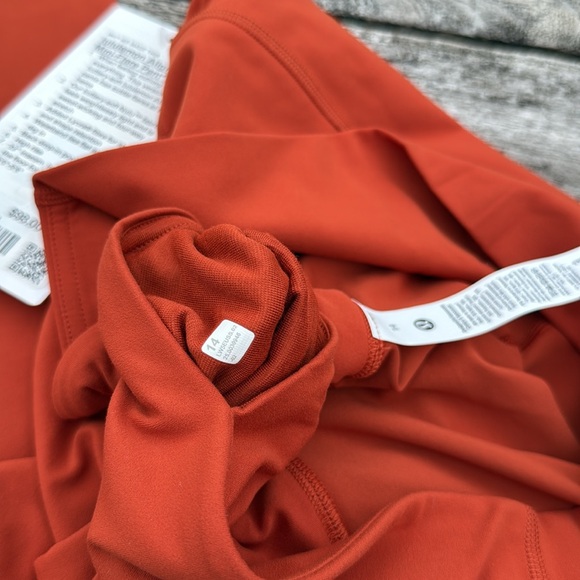 Lululemon Align High-Rise Mini-Flare Pant Regular Autumn Rust orange size 14 NWT - Picture 6 of 6